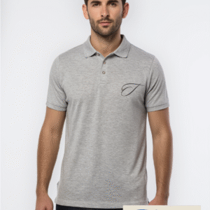 Teesora Men's Grey Polo Shirt – Subtle and Sophisticated