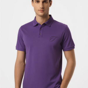 Teesora Men's Purple Polo Shirt – Royal and Unique Fashion